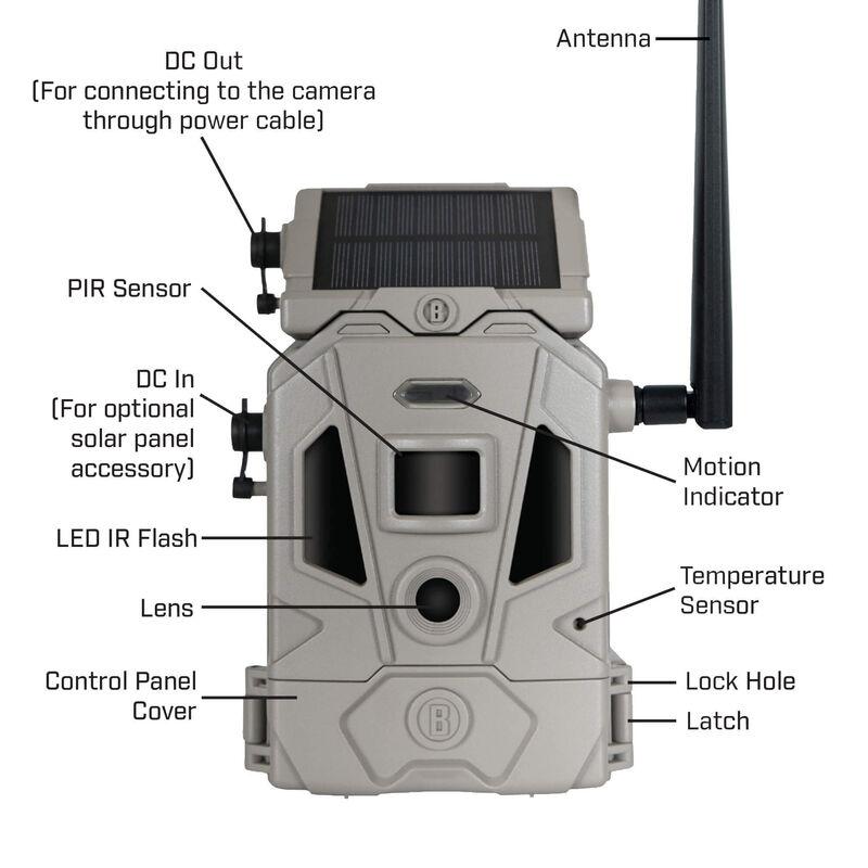 Trail Camera Cellular CelluCore 20 Solar Dual SIM Tan box