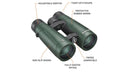 BUSHNELL 10X42 EXCURSION BINOCULAR (BLACK FRIDAY SPECIAL)