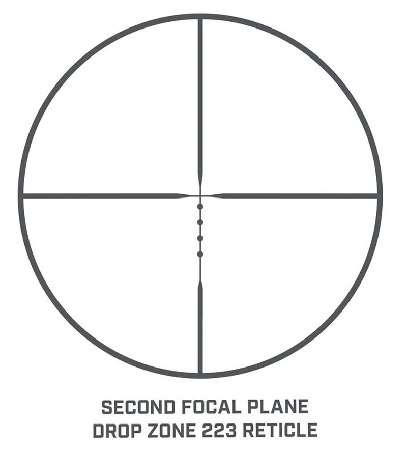 RIFLESCOPE 3-9X40 AR OPTICS DZ 223 BOX 6L