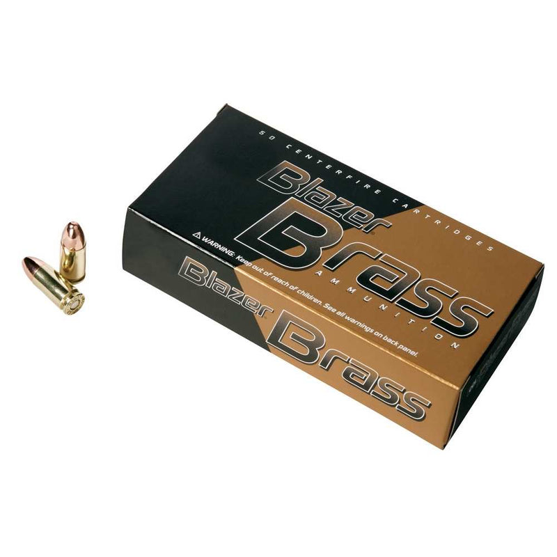 BRASS 40 S&W 180GR FMJ 50RD/BX