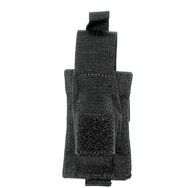 SINGLE PISTOL MAG POUCH W/TALON FLEX BLK