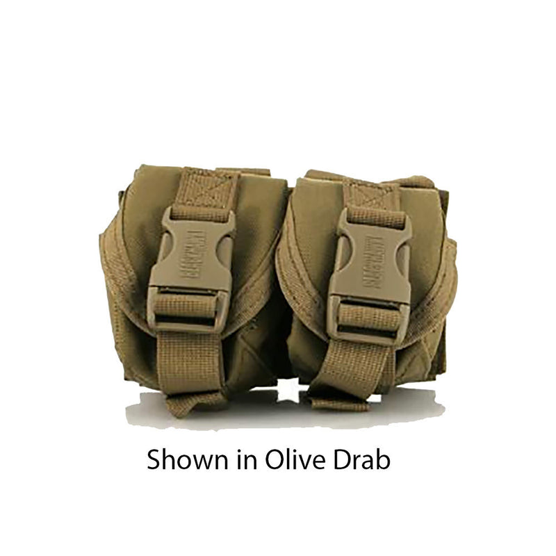 DOUBLE FRAG GRENADE POUCH BLK