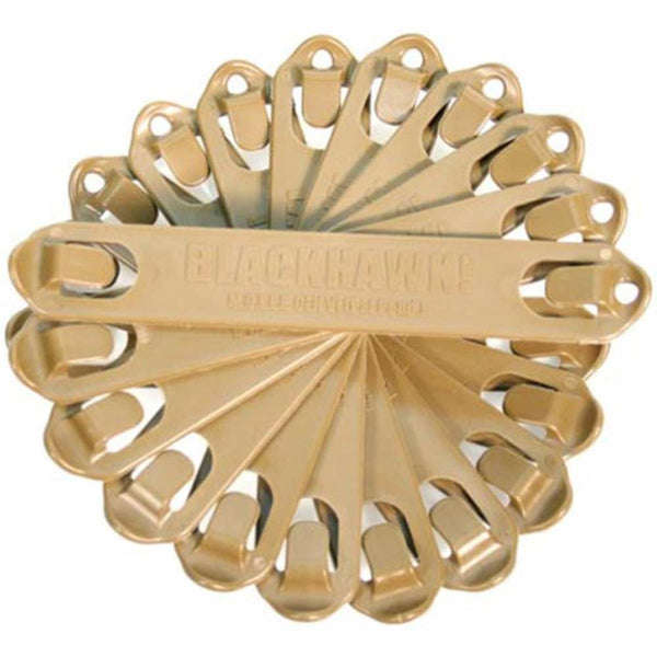 PCH SPEED CLIPS #3 6PK 3IN TAN