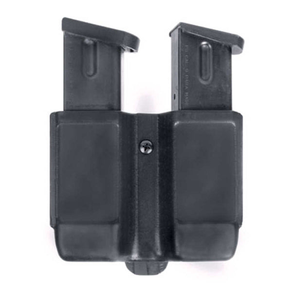 DBL MAG SINGLE STACK MAG CASE 9/40 BLK