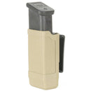 SGL MAG CASE DBL ROW MAT TAN