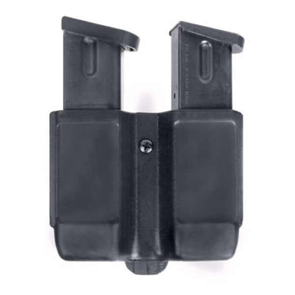 12728 - DBL MAG CASE DBL ROW 9MM MAT BLK