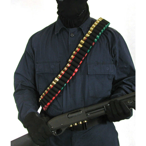 SHOTGUN BANDOLEER BLK