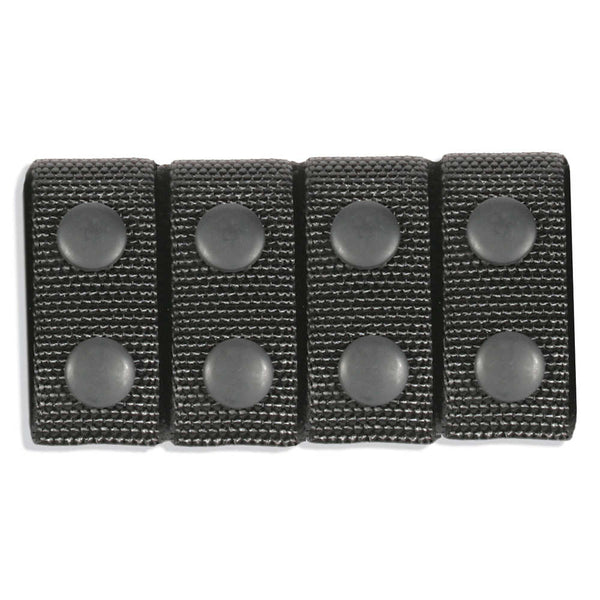 TRAD NYL BELT KPR 2.25IN 4PK BLK