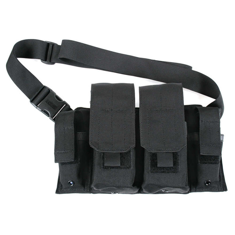 RIFLE MAG PCH BANDOLEER BLK
