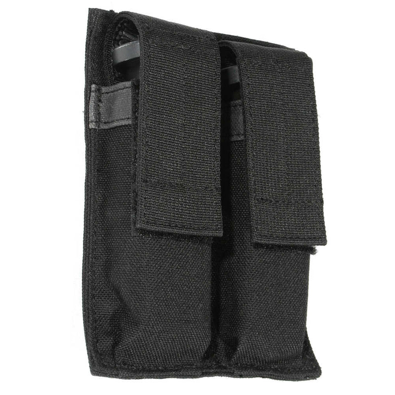 DBL PISTOL MAG PCH H&L BLK