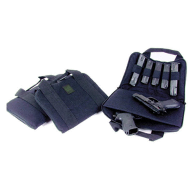 00860 - GUN RUG/PISTOL POUCH 12X8IN BLK