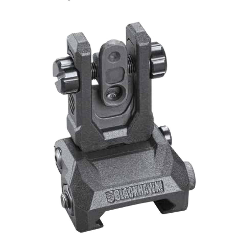 HYBRID FOLDING SIGHT REAR BLK