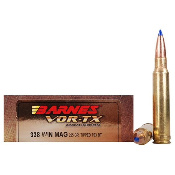 AMMO 338 WIN MAG TTSX BT 225GR 20RD/BX