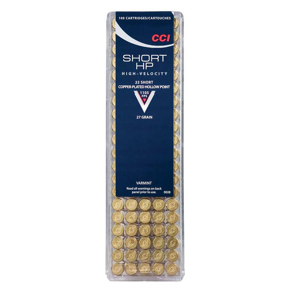 VARMINT 22 SHORT 27GR CPHP 100RD/BX