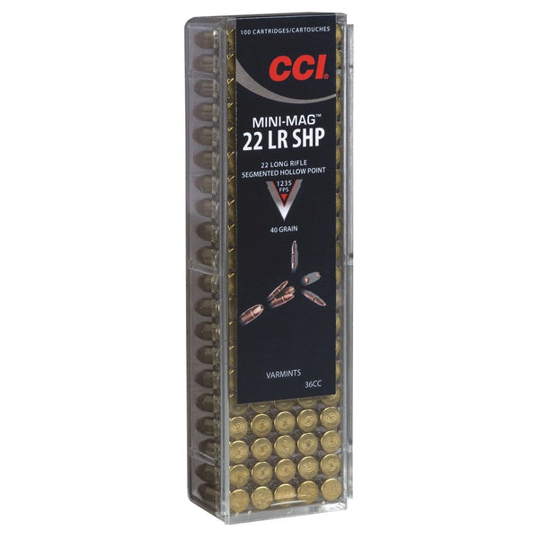 SEGMENTED HP 22LR MINI MAG 40GR 50RD/BX
