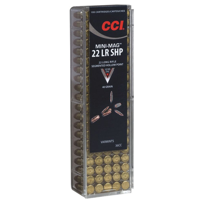 SEGMENTED HP 22LR MINI MAG 40GR 50RD/BX