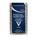 PISTOL MATCH 22LR 40GR LRN 50RD/BX