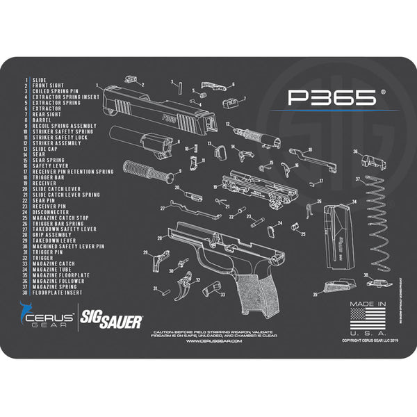 SIG365 SCHEMATIC CHAR GRAY LICENSED