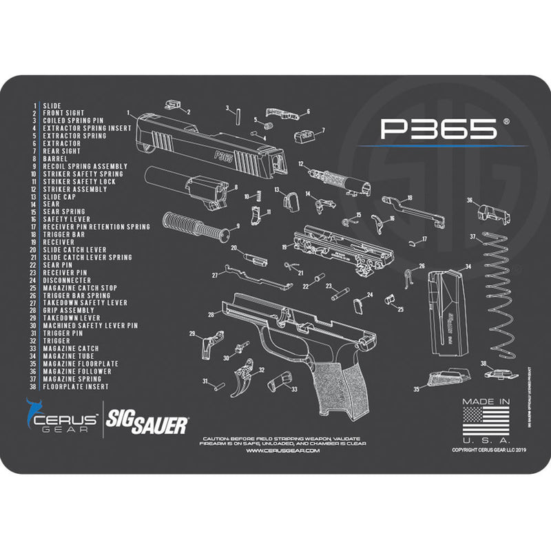 SIG365 SCHEMATIC CHAR GRAY LICENSED