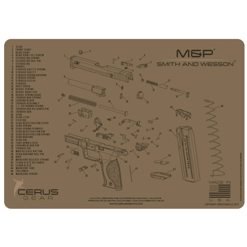 S&W M&P SCHEMATIC COYOTE