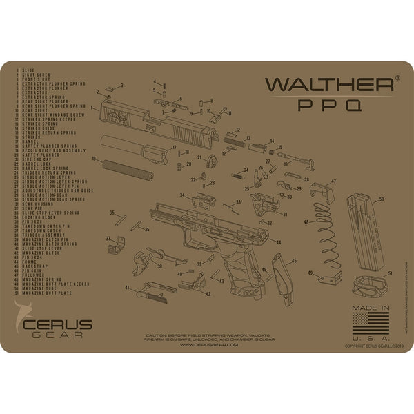 WALTHER PPQ SCHEMATIC COYOTE