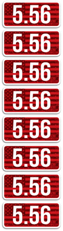 MTM AMMO CALIBER LABELS 5.56