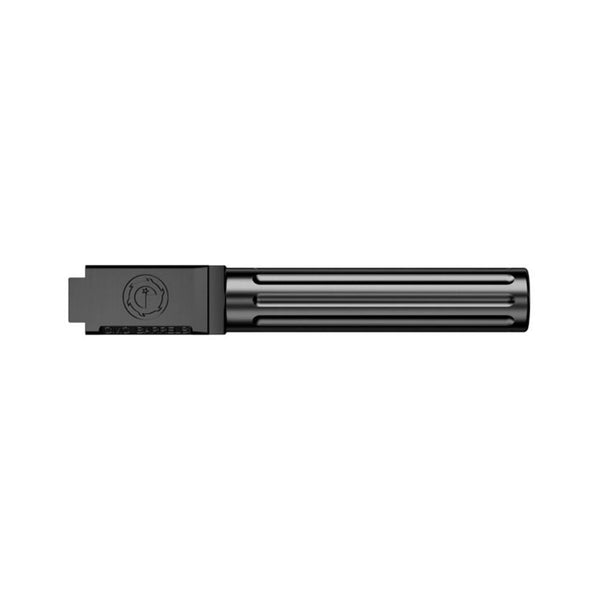 GLOCK 19 FLUTED BRL NONTHRD DLC BLK HXBN