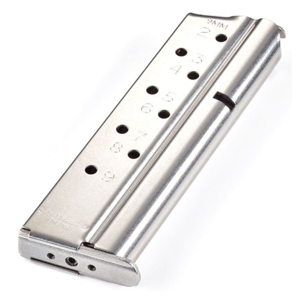 FULL-SIZE MATCH GRD 9MM 9 RD SS MAGAZINE