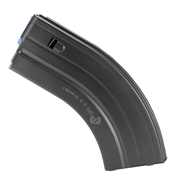 20RD 6.5 SS MAG BLK BLUE FOLLOWER