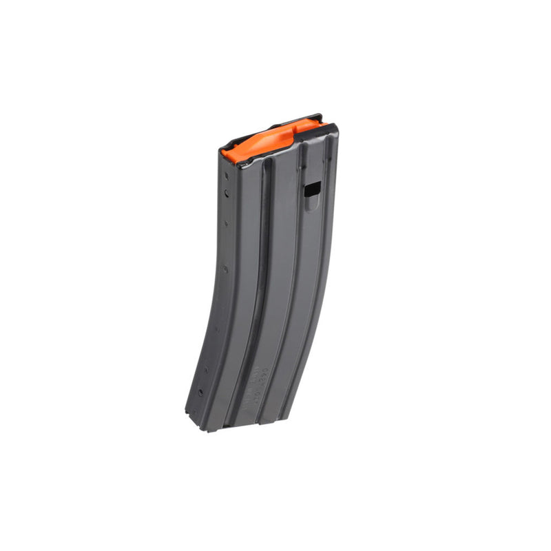 AR15 223 ALUM BLK ORG FLWR 30RD MAG