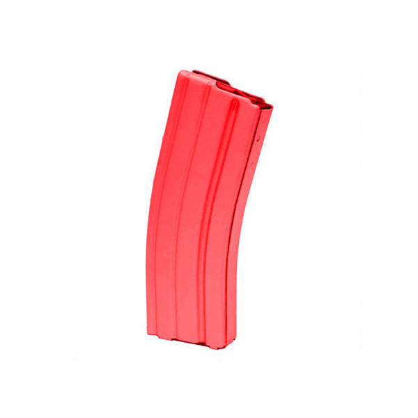 AR15 223 ALUM RED BLK FLWR 30RD MAG