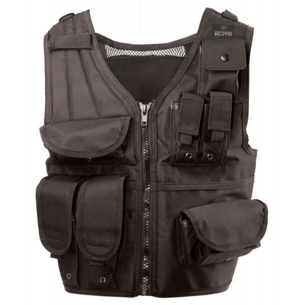 TAC HARNESS BLK DUR SEVEN MULTI PKT