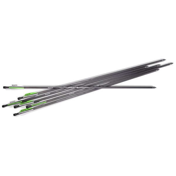 AIRBOW CARB ARROWS SIX PK 375 GR 26IN