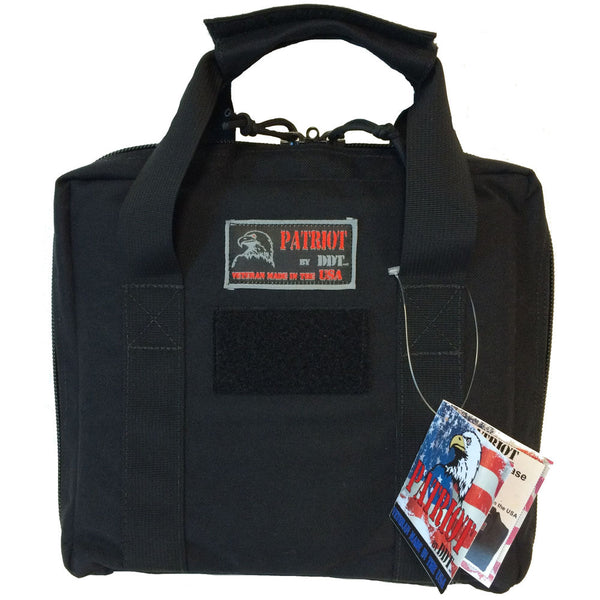 BERNI DOUBLE PISTOL CASE - BLACK