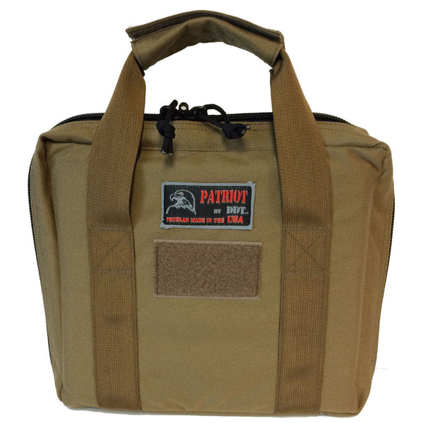 BERNI DOUBLE PISTOL CASE - TAN