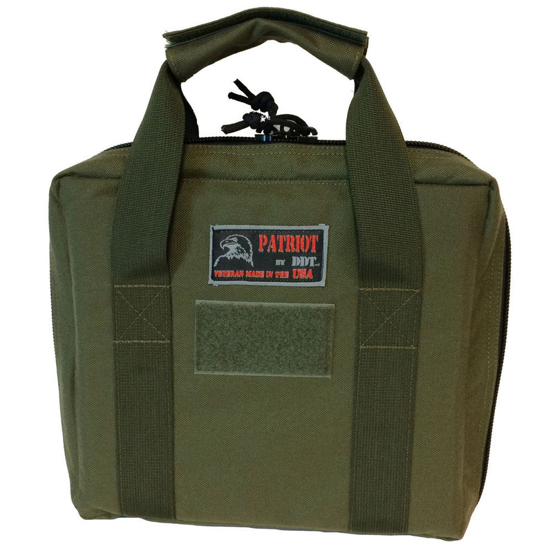 BERNI DOUBLE PISTOL CASE - OD GREEN