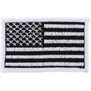 EMBROIDERED MORAL PATCH FLAG BLACK
