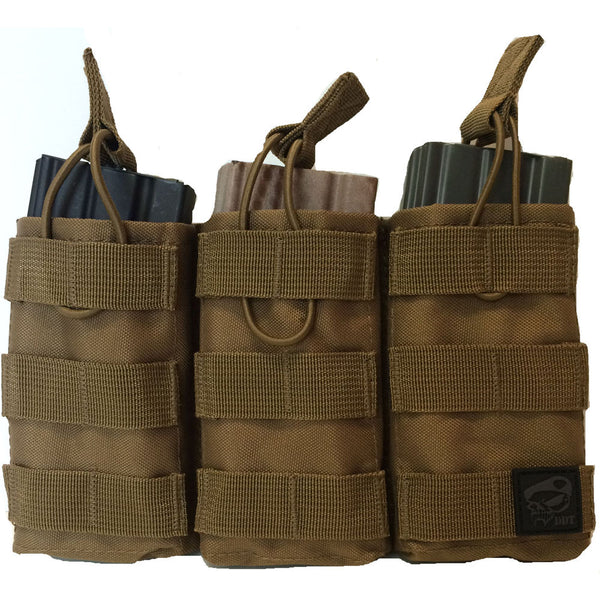 M4 TRIPLE MOLLE POUCH TAN