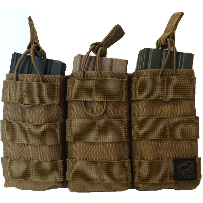 M4 TRIPLE MOLLE POUCH TAN