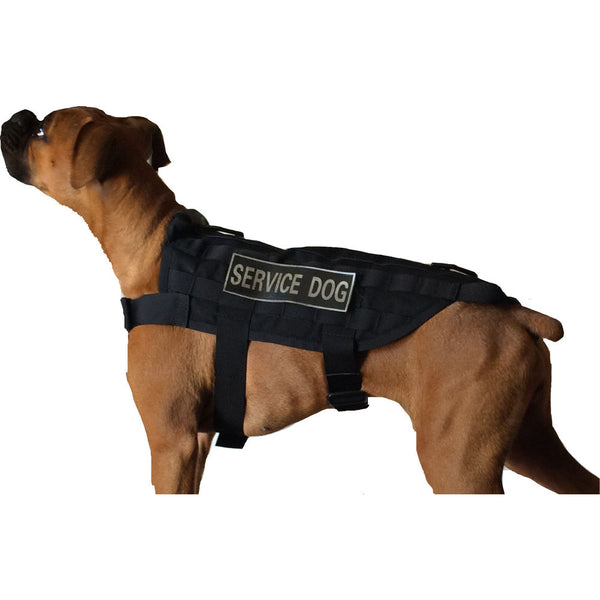 SGT STUBBY K-9 VEST SM BLK CHEST 20-26