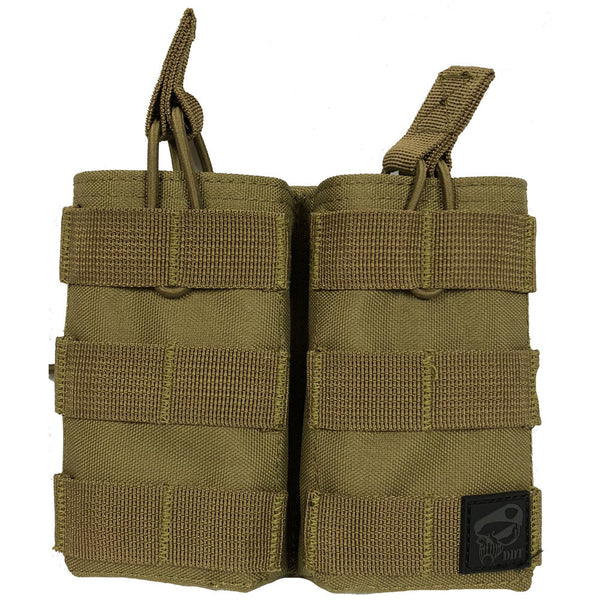 M4 DOUBLE STACKER MOLLE POUCH TAN
