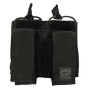 M4 DOUBLE KANGAROO MOLLE POUCH BLACK