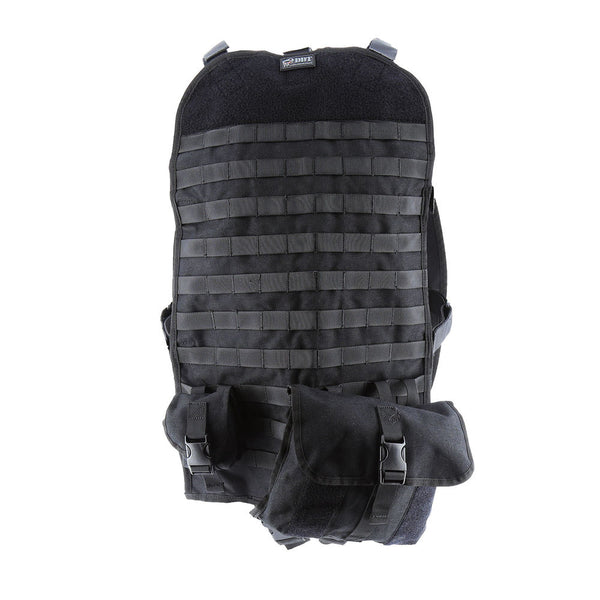 CONVOY MOLLE UNIV SEAT BACK COVER BLACK