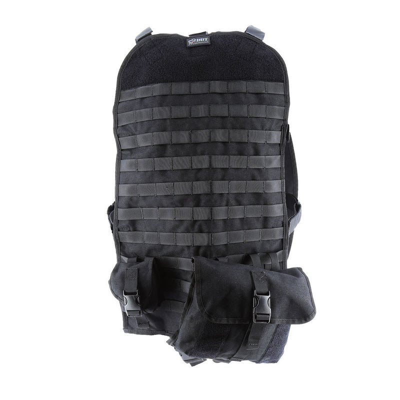 CONVOY MOLLE UNIV SEAT BACK COVER BLACK