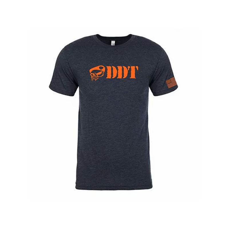 JUST PLAIN AWESOME TSHIRT GRY ORANGE SM