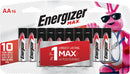 ENERGIZER MAX BATTERRIES AA