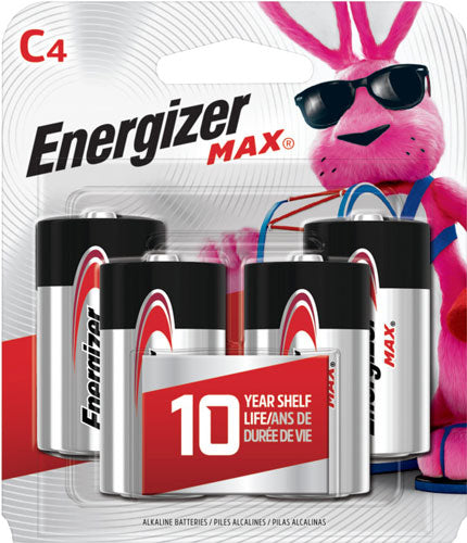 ENERGIZER MAX BATTERRIES C
