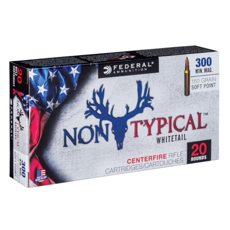 NON-TYPICAL 300 WIN SP 150GR 20/BX