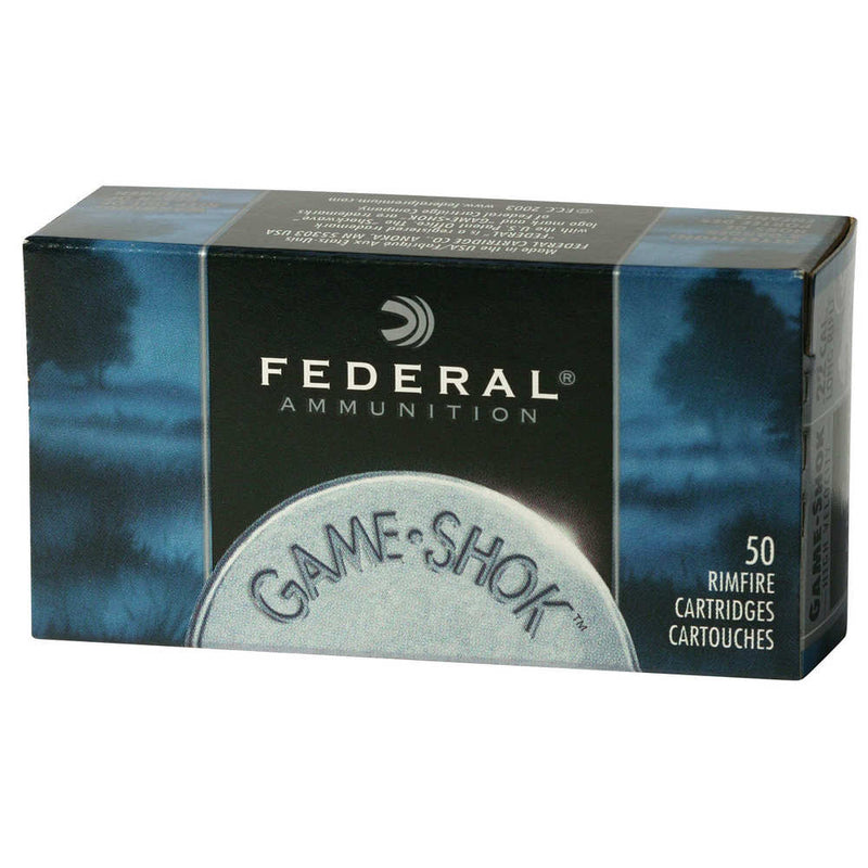 GAME-SHOK 22LR 25GR BIRD SHOT 50/BX