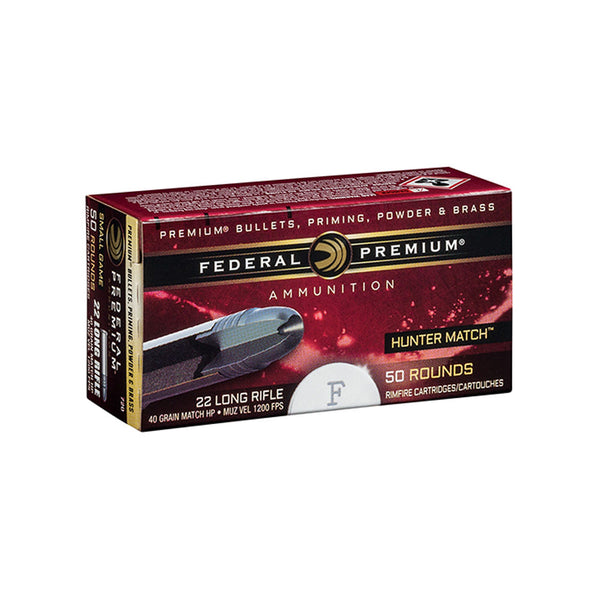 22 LR HV 40 GR HP HNT MTC 50/BX